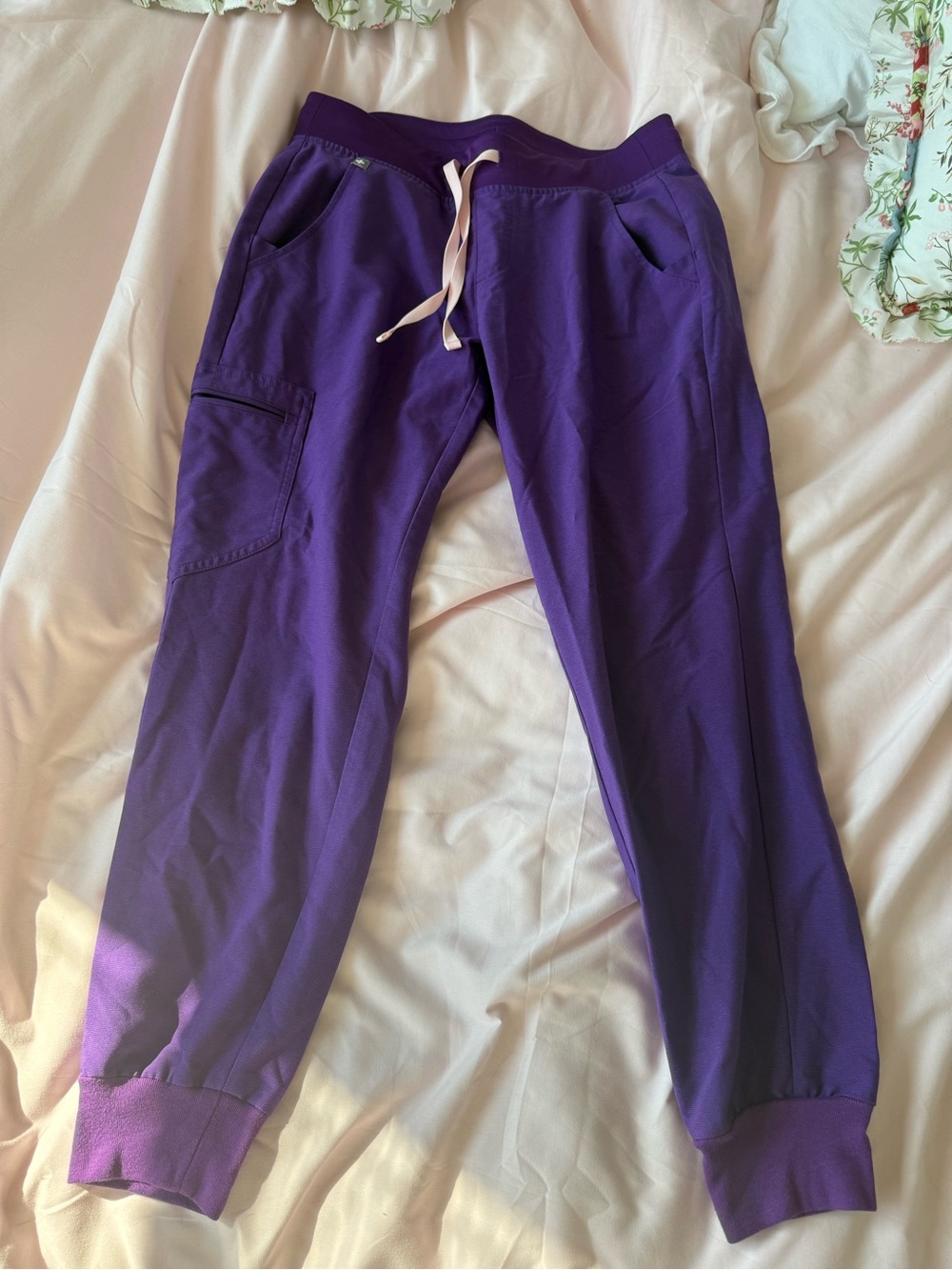 FIGS Purple Pulse Zamora Jogger Scrub Pants